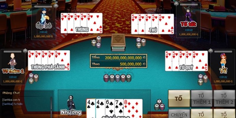 Hướng dẫn chơi Xì Tố tại Jun88 nắm chắc phần thắng trong tay 6 xi to 1 2